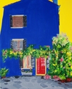 Painting--Acrylic-ExpressionistBlue Magic in Burano