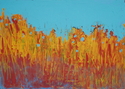 Painting--Acrylic-ExpressionistReeds