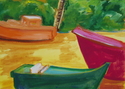 Painting--Acrylic-LandscapeHarbor Tropics