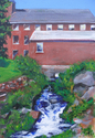 Painting--Acrylic-ConceptualHarrisville Mill