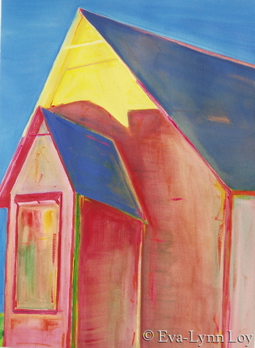 Painting-Conceptual-Island Sanctuary