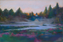 Peter Hallock, Landscape, field, atmosphere - Landscape Painting