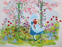 %22U%22%20Young%20girl%20in%20flower%20garden (thumbnail)