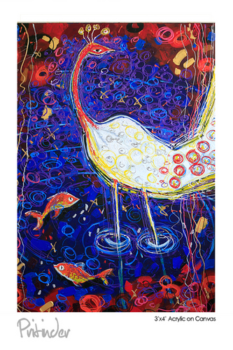 Painting-Acrylic-two fish