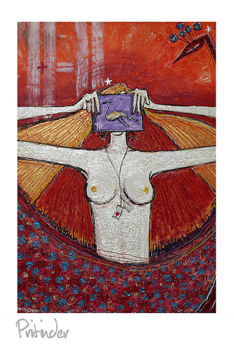 Painting-Acrylic-twin flames
