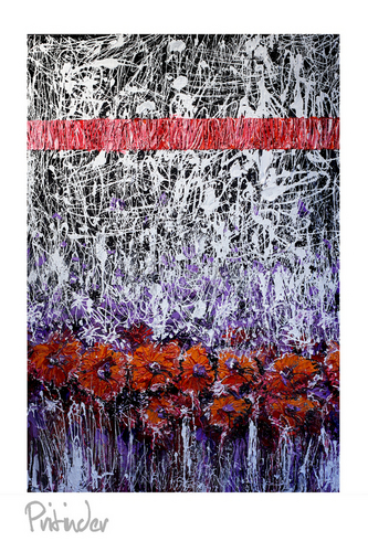 Painting-Flowers for a lover