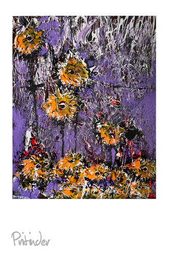 Painting-Black eyed Susans