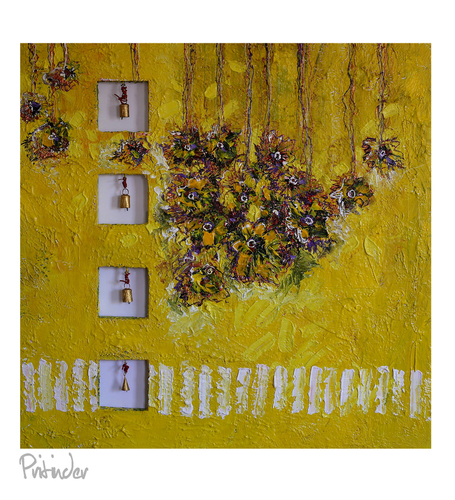 Painting-Acrylic-Best Wishes for Rosana