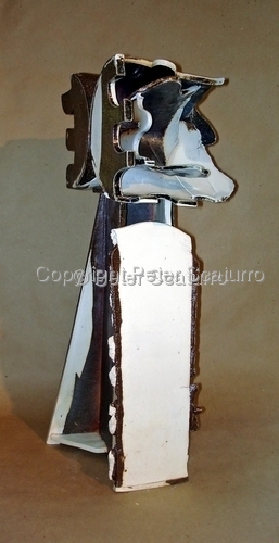 Sculpture-Ceramic-ASCENT 2      2008   SIDE VIEW