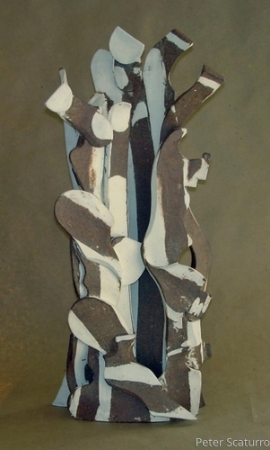Sculpture-Ceramic-VERTICAL BACON  2008