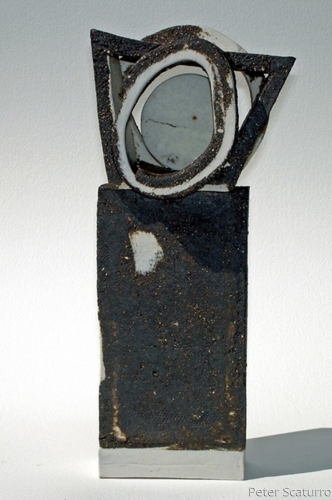 Sculpture-Ceramic-Triunity Series # 4 -Back-SOLD