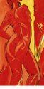 Red and Yellow Dancer from Three Graces 