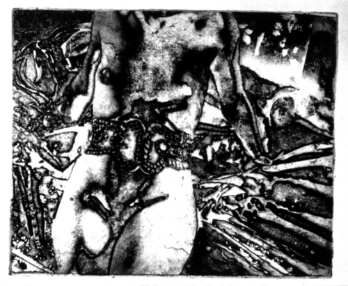 Print Making-Giclee-Danae Black and White