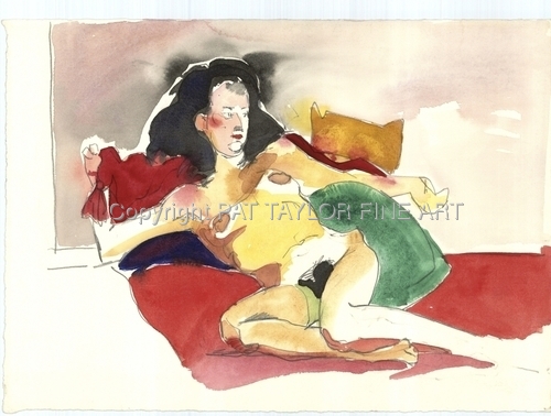 Painting-Geneva_Reclining