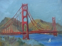 Painting--Oil-LandscapeInfrastructure circa 1930