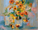 Painting-Black Eyed Susans