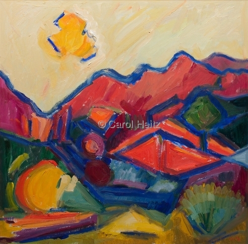 Painting-Abstract-Internal Landscape I