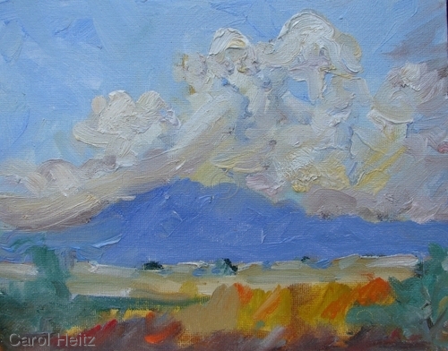 Painting-Impressionism-Cloud Study