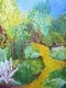Painting--Acrylic-LandscapeSpring walkway