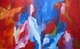 Painting--Acrylic-AbstractColor Motion Series 11 #3 Diptych v1