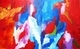 Painting--Acrylic-AbstractColor Motion Series 11 #3 Diptych