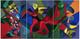 Painting--Acrylic-AbstractTriptych 1