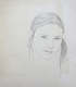 Drawing--Charcoal-PortraitYoung woman