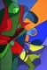 Painting--Acrylic-AbstractTriptych 1 right panel