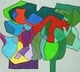 Painting--Acrylic-AbstractDeconstruction gray