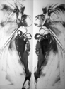 Drawing--Ink-AbstractBridal Mare
