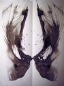 Drawing--Ink-AbstractWinged
