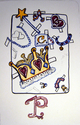 Drawing--Ink-DesignPrincess Paper Doll Accessories:  Jewelry
