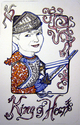 Drawing--Ink-FigurativeKing of Hearts