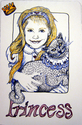 Drawing--Ink-FantasyPrincess