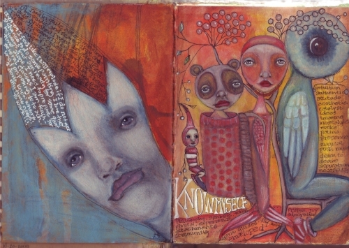 Mixed Media-Representational-Know Myself