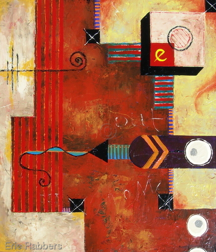 Painting-Abstract-In-Depth Analogy 2 of 3