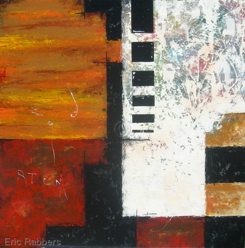 Painting-Abstract-Revolving Quadrate 2 of 2