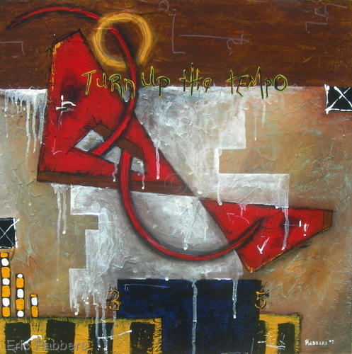 Painting-Abstract-Channel Swing 1 of 2