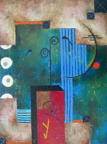 Painting-Abstract-In-Depth Facial 1 of 2