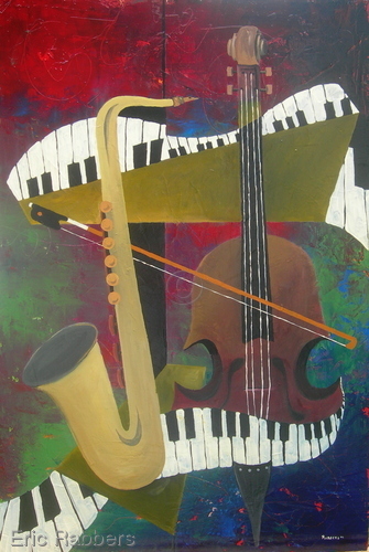 Painting-Surrealism-Emanating Tones 1 of 2