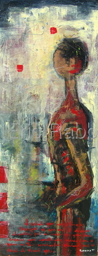Painting-Figurative-Distant Thoughts 1 of 2