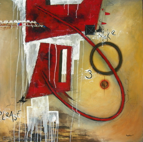 Painting-Abstract-Inward Ploy 3 of 4