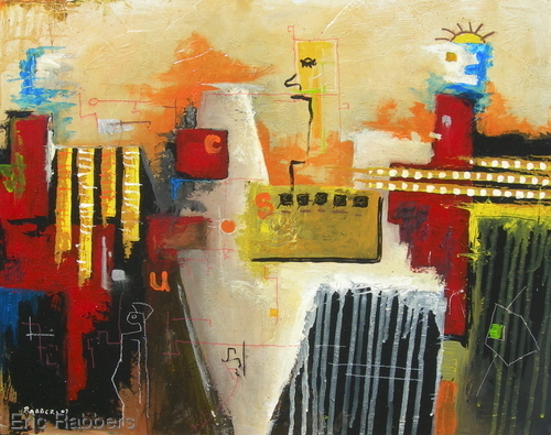 Painting-Abstract-Simple Minded 3 of 7
