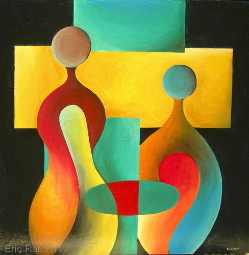 Painting-Figurative-Exponential Function 1 of 5