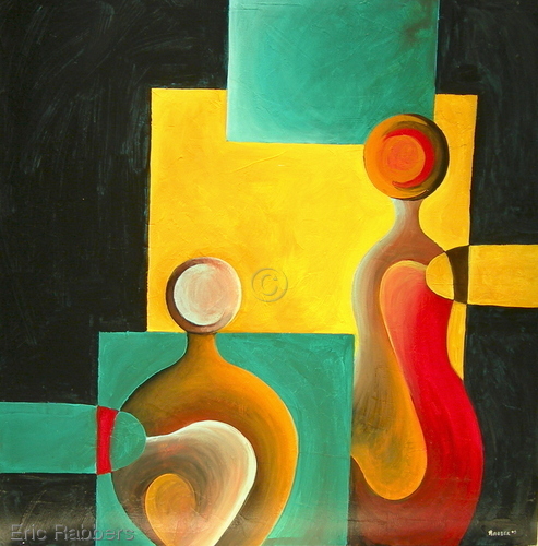 Painting-Figurative-Exponential Function 3 of 5