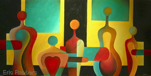 Painting-Figurative-Exponential Function 5 of 5