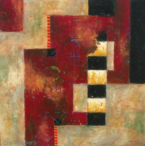 Painting-Abstract-Anatomy Red 3 of 4