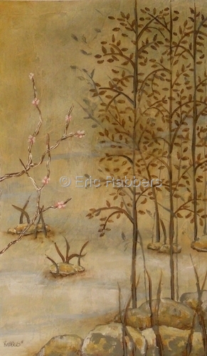 Painting-Landscape-Bamboo Springs 2