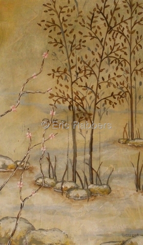 Painting-Landscape-Bamboo Springs 4