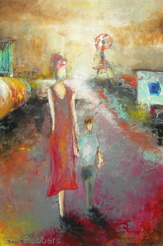 Painting-Figurative-Merely Existing 2 of 2